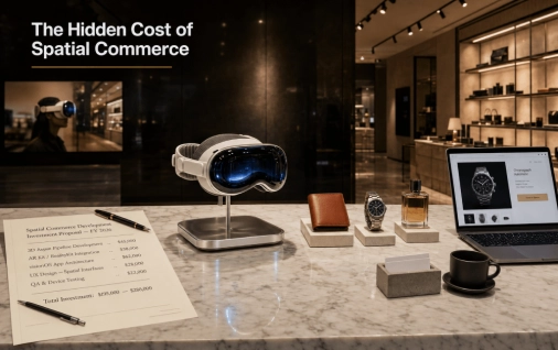Spatial Commerce: The Cost to Build AR Shopping Apps for Vision Pro
