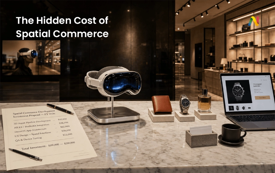 Spatial Commerce: The Cost to Build AR Shopping Apps for Vision Pro