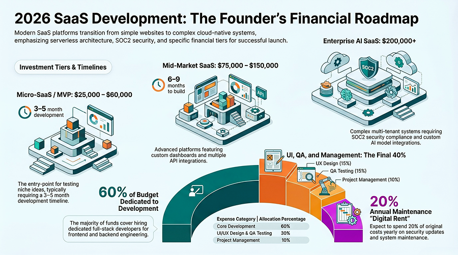2026 SaaS Development Price Estimates 2026 SaaS Development Price Estimates